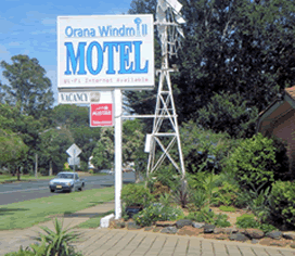 Orana Windmill Motel - Tourism Canberra