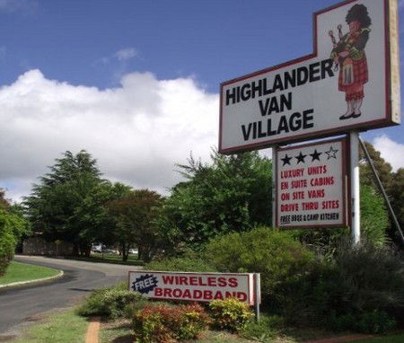 Highlander Van Village - Tourism Canberra 0