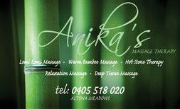 Anikas Massage Therapy - Tourism Canberra 0