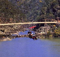 Launceston Cataract Gorge  Gorge Scenic Chairlift - Tourism Canberra