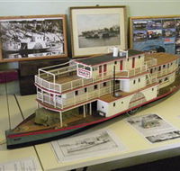 Wentworth Model Paddlesteamer Display - Tourism Canberra