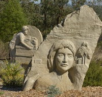 Heritage Sculptures at Pensioners Hill Lookout - Tourism Canberra