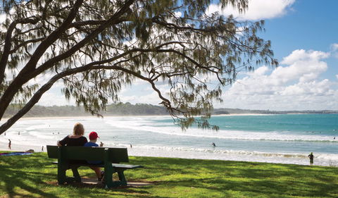 Woolgoolga Beach And Headland - Tourism Canberra 1