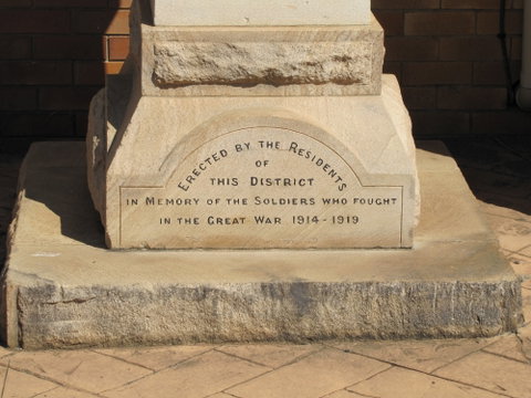 Westbrook War Memorial - Tourism Canberra 2