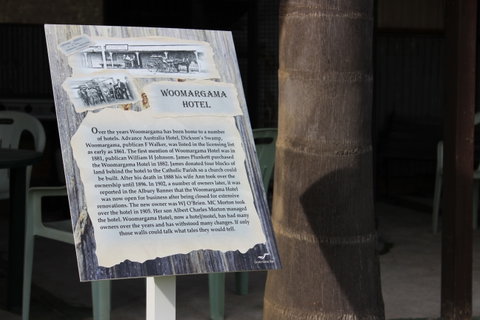 Woomargama Heritage Signs - Tourism Canberra 1