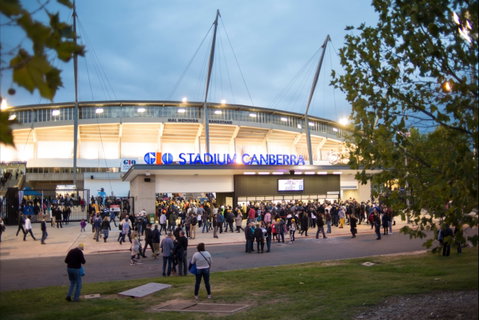 GIO Stadium Canberra - Tourism Canberra 1