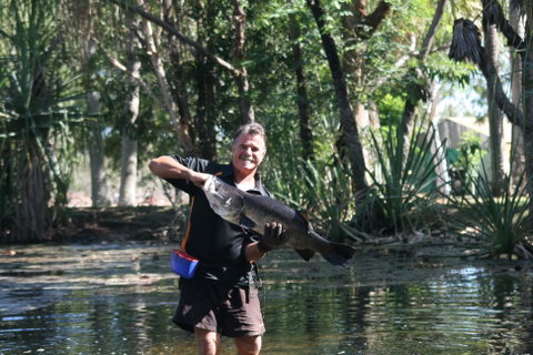 Barra Feeding - Tourism Canberra 0