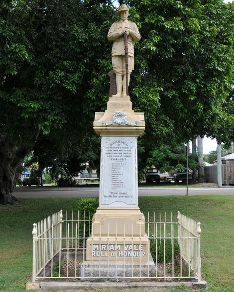 Miriam Vale War Memorial - Tourism Canberra 1