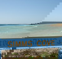 Simms Cove lookout and beach Moonta Bay - Tourism Canberra