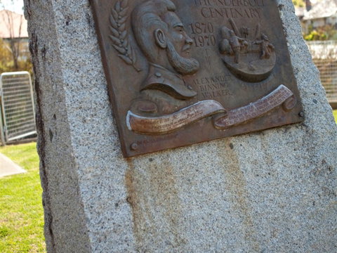 Thunderbolt's Statue And Constable Walker Memorial - Tourism Canberra 1