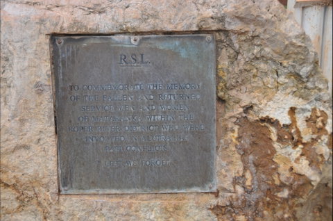 Mataranka War Memorial - Tourism Canberra 1