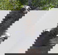 Adam Lindsay Gordon Bronze Bust - Tourism Canberra