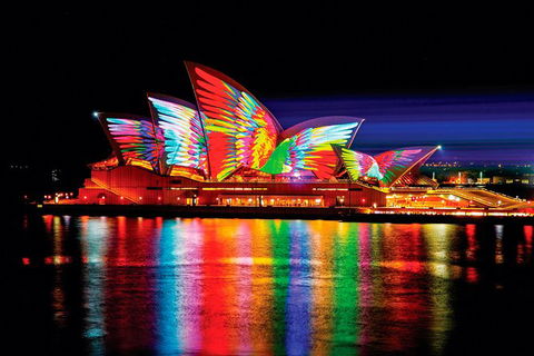 Private Vivid Sydney Harbour Cruise For Up To 20 Guests - Tourism Canberra 0