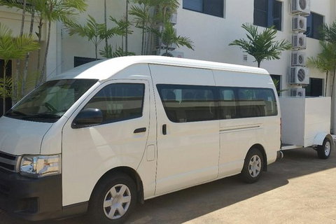 Airport Transfer To Or From Cairns Hotels For Up To 13 People (7am-10pm) - Tourism Canberra 0