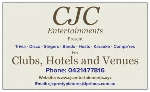 CJC Entertainments - Tourism Canberra 0
