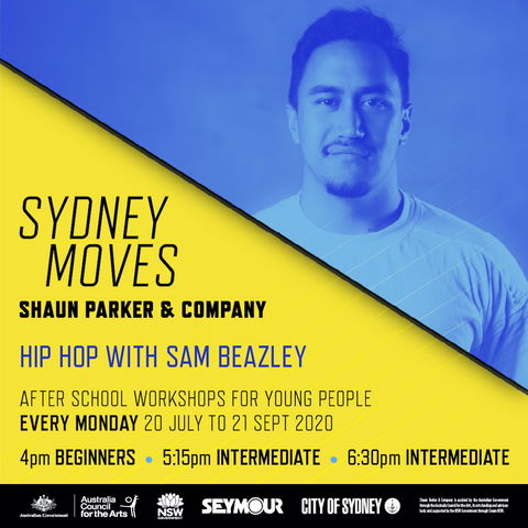 Sydney Moves - Beginners Hip Hop With Sam Beazley - Tourism Canberra 0