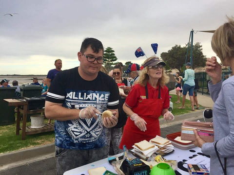 Australia Day BBQ Breakfast,  Moonta Bay - Tourism Canberra 2