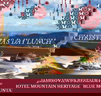 Christmas Day Lunch Hotel Mountain Heritage - Tourism Canberra