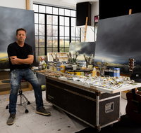 Peter Watts A moment in time  in paint - Tourism Canberra