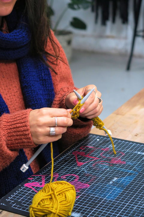 Knit & Sip! Make A Cosy Scarf - Tourism Canberra 0