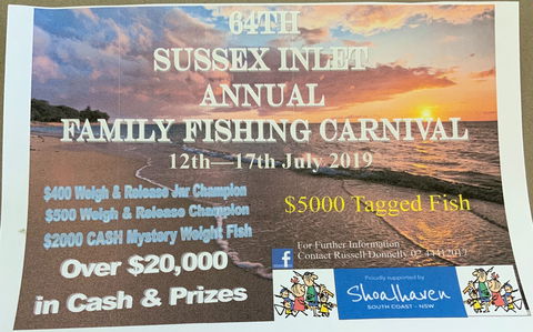 The Sussex Inlet Annual Family Fishing Carnival - Tourism Canberra 0