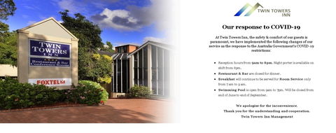 Twin Towers Inn - Tourism Canberra 2