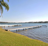 The Studio on the Lake  Fishing Point Lake Macquarie - honestly put the line in and catch fish - Tourism Canberra
