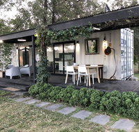 Absolute riverfront shipping container cabin - Tourism Canberra