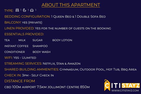 Perfectly Located Modern Apartment - Canberra CBD - Tourism Canberra 2