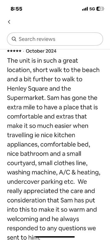 Sams Henley Beach Garden Unit - Tourism Canberra 1
