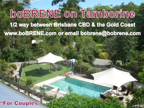 BoBRENE On Tamborine Nude Retreat - Cosy Chalet - Tourism Canberra 0