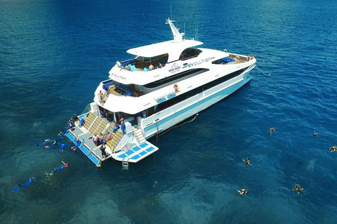 Great Barrier Reef Scenic Helicopter Tour And Cruise From Cairns - Tourism Canberra 0