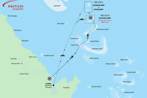 Great Barrier Reef Scenic Helicopter Tour And Cruise From Cairns - Tourism Canberra 4
