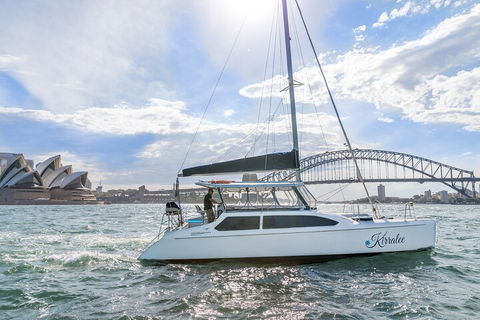 Vivid 90-Minute Sydney Harbour Catamaran Cruise With BYO Drinks - Tourism Canberra 0