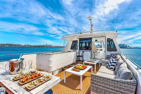 Vivid 90-Minute Sydney Harbour Intimate Catamaran Cruise With Canapes - Tourism Canberra 4