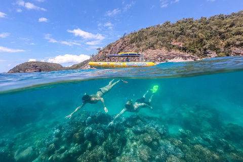 Great Barrier Reef Scenic Flight And Ocean Rafting Whitehaven Beach Day Trip - Tourism Canberra 0