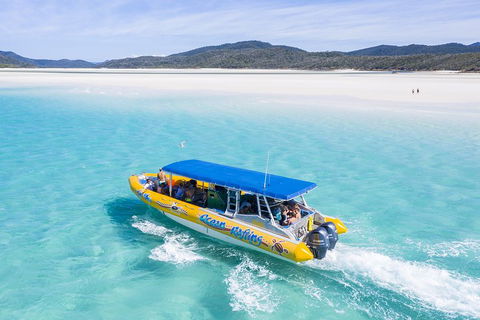 Great Barrier Reef Scenic Flight And Ocean Rafting Whitehaven Beach Day Trip - Tourism Canberra 5