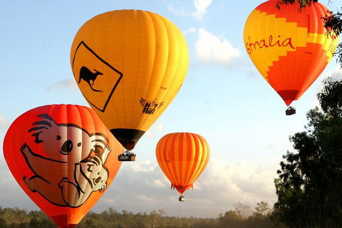 Natural Bridge & Springbrook Waterfalls Tour + Hot Air Balloon With Breakfast - Tourism Canberra 0