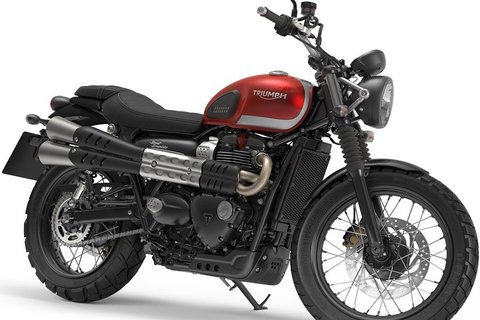 Triumph Street Scrambler 900cc - Tourism Canberra 3