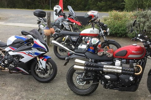 Triumph Street Scrambler 900cc - Tourism Canberra 4