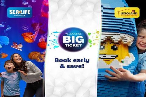Melbourne BIG Ticket - LEGOLAND Discovery And SEA LIFE Melbourne - Tourism Canberra 4